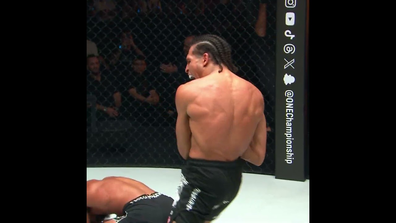 From BJJ to MMA  Kade Ruotolo submits Blake Cooper in Round 1! #ONE167