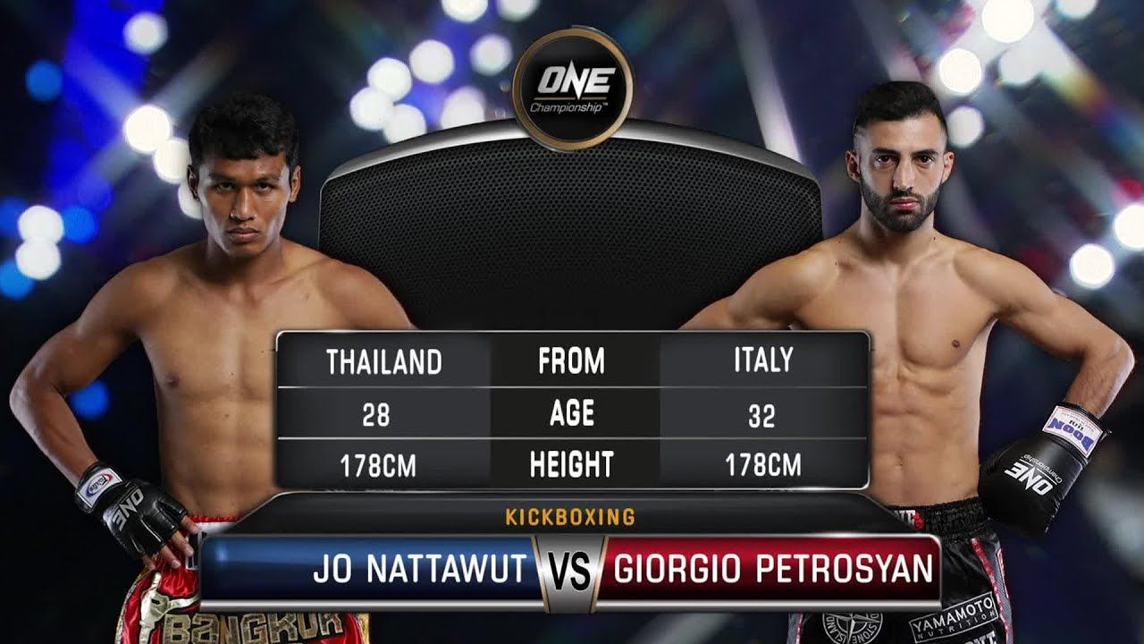 giorgio petrosyan vs smokin jo nattawut full fight replay