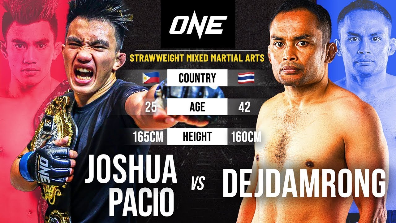 joshua pacio vs dejdamrong full fight from the archives