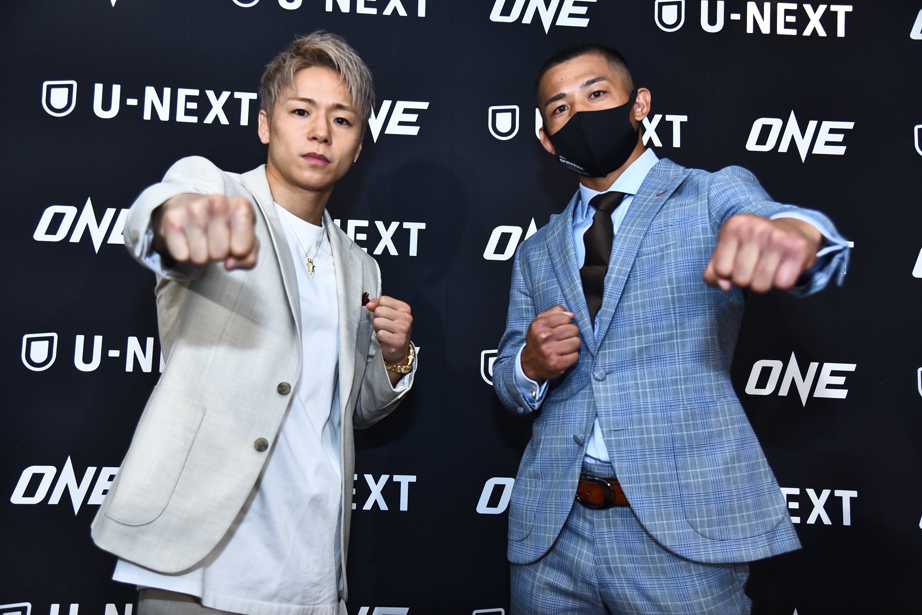 Japanese kickboxing superstars Takeru Segawa and Hiroki Akimoto